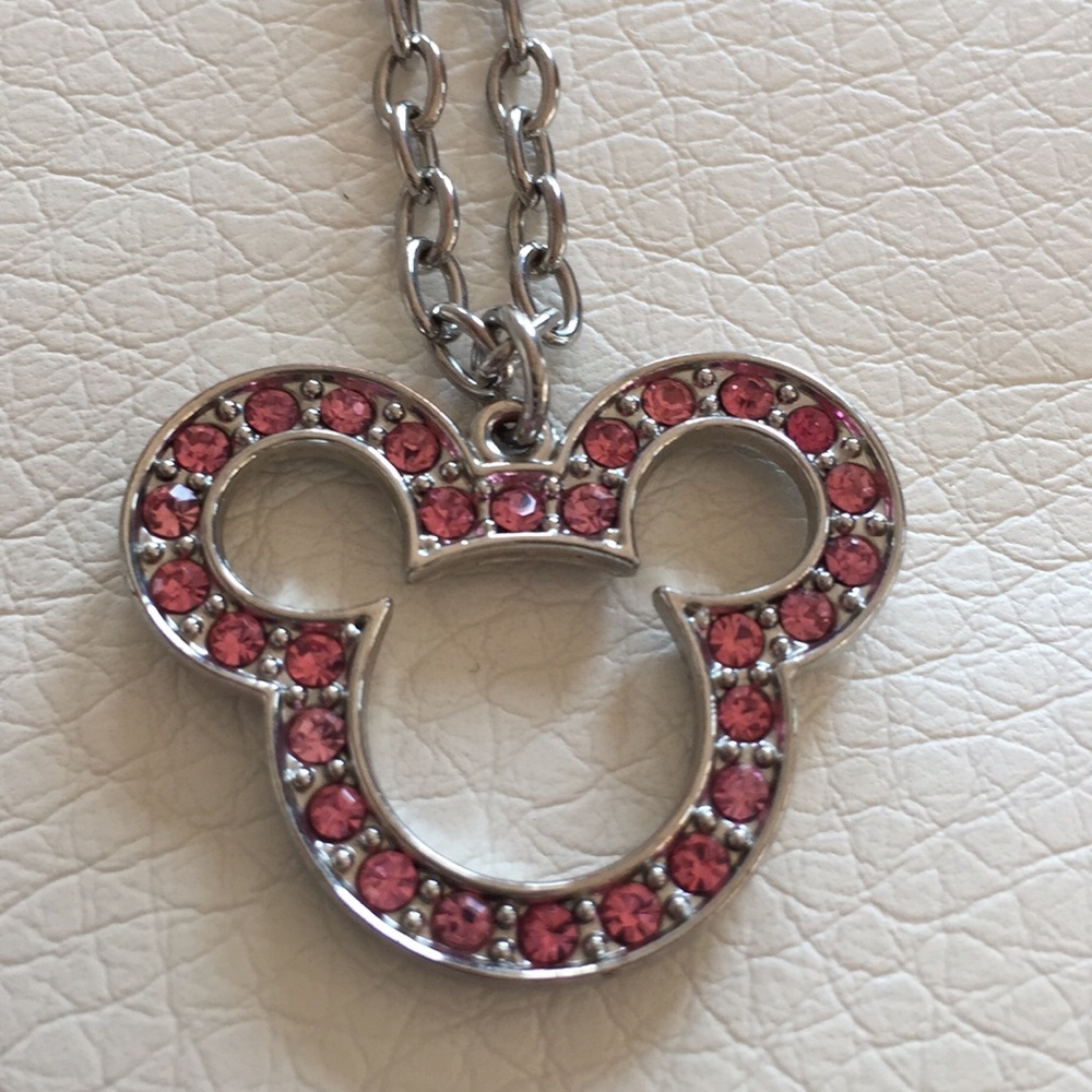 Mickey Mouse Silhouette Necklace
